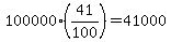 100000%2841%2F100%29=41000