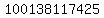 100138117425