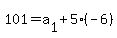 101=a%5B1%5D%2B5%28-6%29