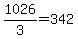 1026%2F3=342