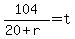 104%2F%2820%2Br%29=t