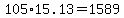 105%2A15.13=1589
