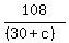 108%2F%28%2830%2Bc%29%29
