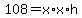108+=+x%2Ax%2Ah