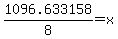 1096.633158%2F8=x