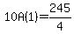 10A%281%29+=+245%2F4