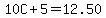 10C%2B5=12.50