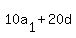 10a%5B1%5D+%2B+20d%29