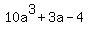 10a%5E3%2B3a-4