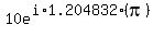 10e%5E%28i%2A1.204832%28pi%29%29+