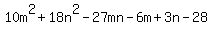 10m%5E2%2B18n%5E2-27mn-6m%2B3n-28