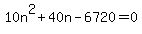 10n%5E2%2B40n-6720=0