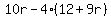 10r-4%2812%2B9r%29