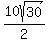 10sqrt%2830%29%2F2