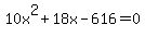 10x%5E2%2B18x-616=0