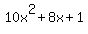 10x%5E2%2B8x%2B1