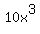 10x%5E3