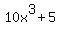 10x%5E3+%2B+5