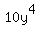 10y%5E4