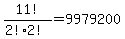 11%21%2F%282%212%21%29=9979200