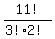 11%21%2F%283%21%2A2%21%29
