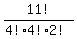 11%21%2F%284%21%2A4%21%2A2%21%29