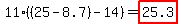 11%28%2825-8.7%29-14%29=highlight%2825.3%29