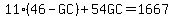 11%2846-GC%29%2B54GC=1667