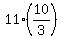 11%2A%2810%2F3%29