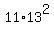 11%2A13%5E2