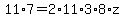 11%2A7=2%2A11%2A3%2A8%2Az