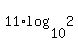 11%2Alog%2810%2C2%29