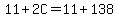 11%2B2C=11%2B138