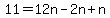 11=+12n+-2n+%2Bn+