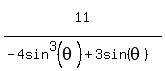 11%5E%22%22%2F%28-4sin%5E3%28theta%29%2B3sin%28theta%29%29