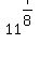 11%5E%287%2F8%29