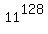 11%5E128
