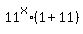 11%5Ex%2A%281%2B11%29
