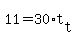 11+=+30%2At%5Bt%5D