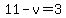 11-v=3