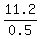 11.2%2F0.5