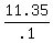 11.35%2F.1