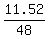 11.52%2F48