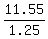 11.55%2F1.25