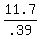 11.7%2F.39