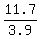 11.7%2F3.9