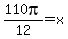 110pi%2F12+=+x