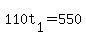 110t%5B1%5D+=+550