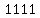 1111