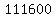 \"111600\"
